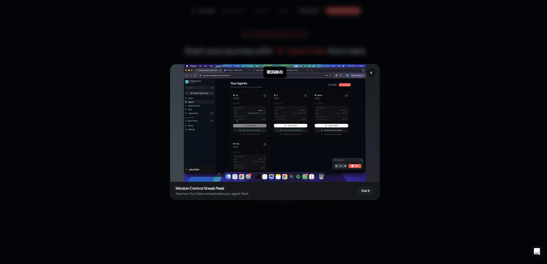 YourClaw: 1-Click Openclaw Orchestration
