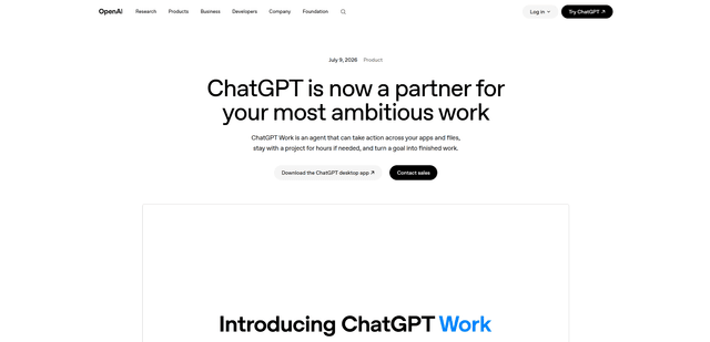 ChatGPT Work