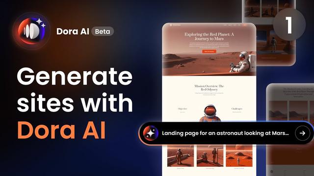 Dora Review: AI-Powered Web Design Revolution | 2024 Guide