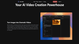 Flux Video 评测：人工智能驱动的视频创作革命