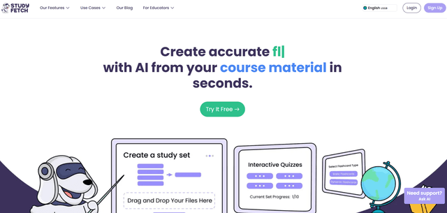 STUDY FETCH Review: AI-Powered Learning Revolution