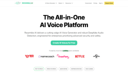 Resemble AI Voice Generator with Text-to-Speech 리뷰