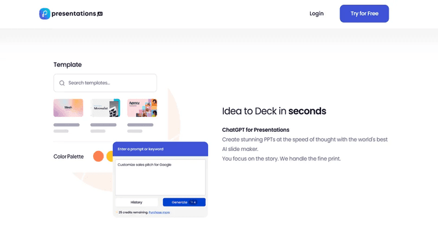 Presentations.AI : Guide 2024 pour révolutionner vos diapositives