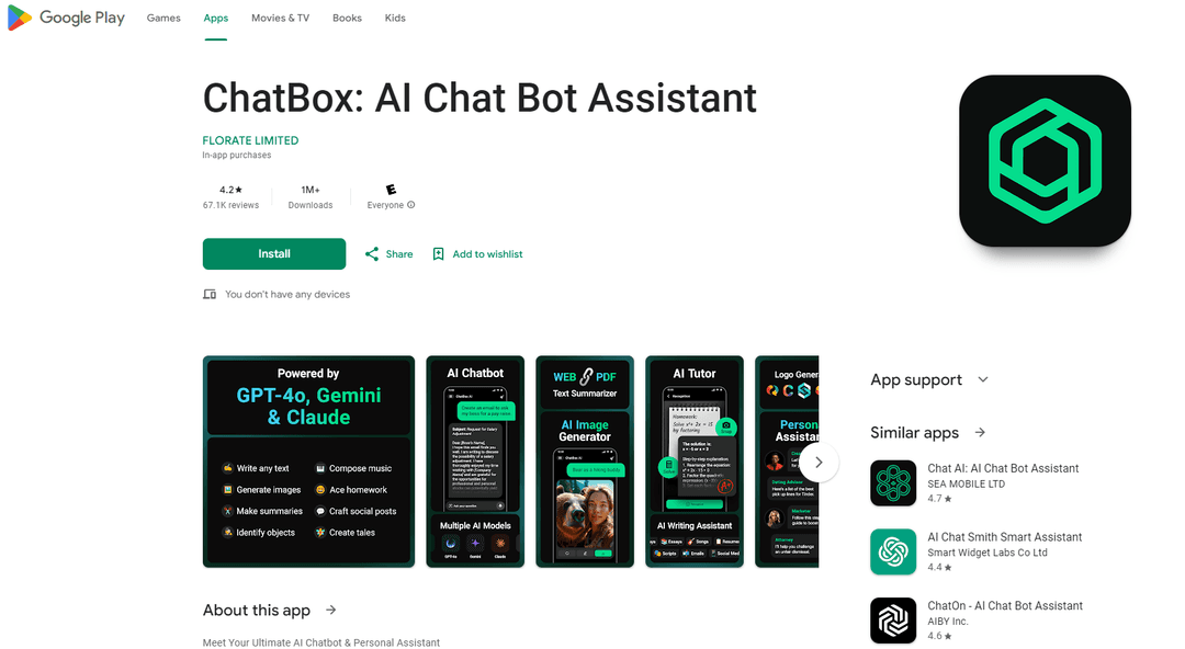 ChatBox: AI Chat Bot Assistant