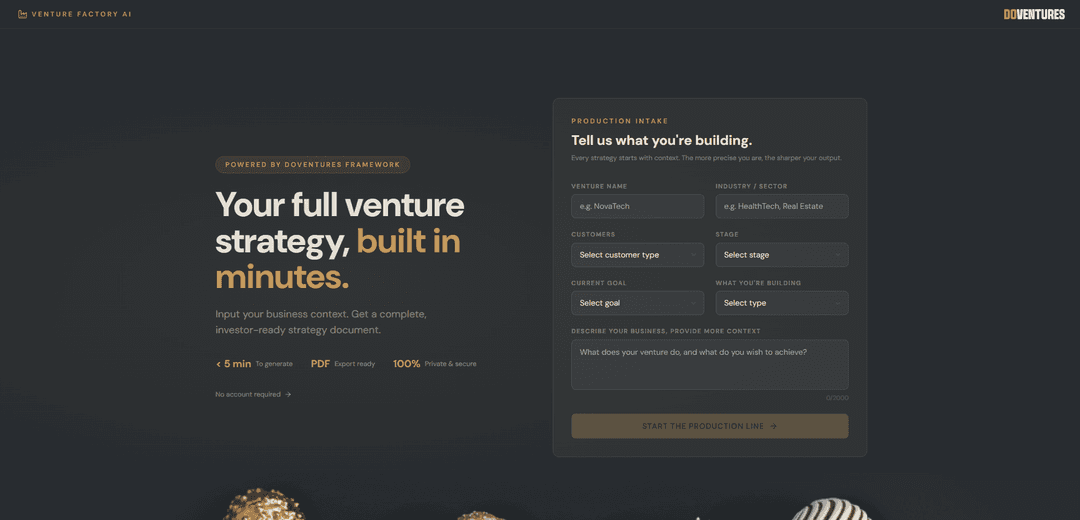 Venture Factory AI