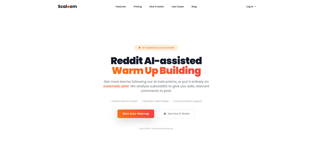 Scaloom AI Warmup Engine