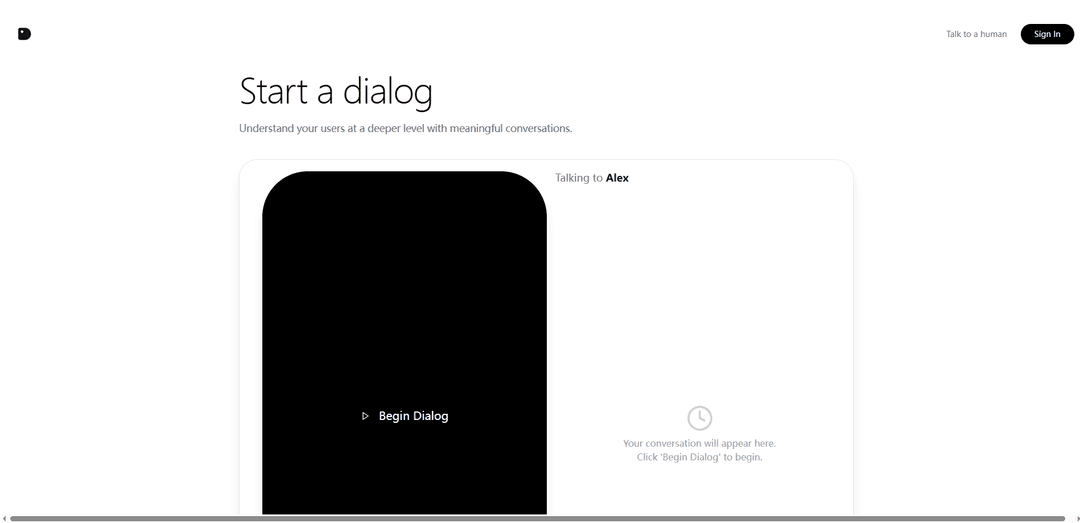 Dialog