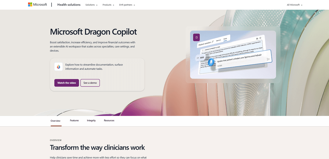 Microsoft Dragon Copilot