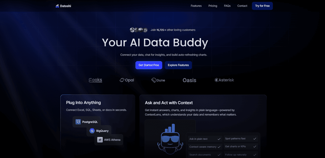 Datoshi – Your AI Data Buddy