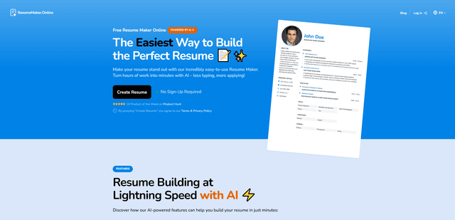 ResumeMaker.Online