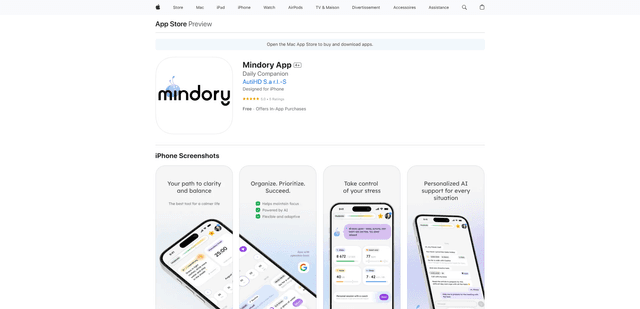 Mindory App
