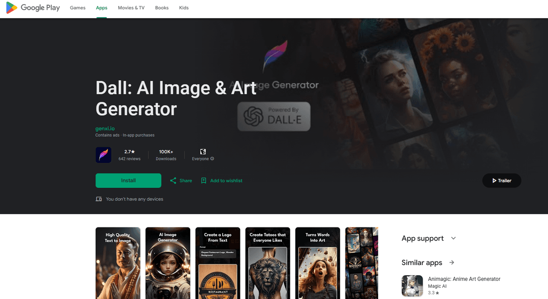 DalI: AI Image & Art Generator