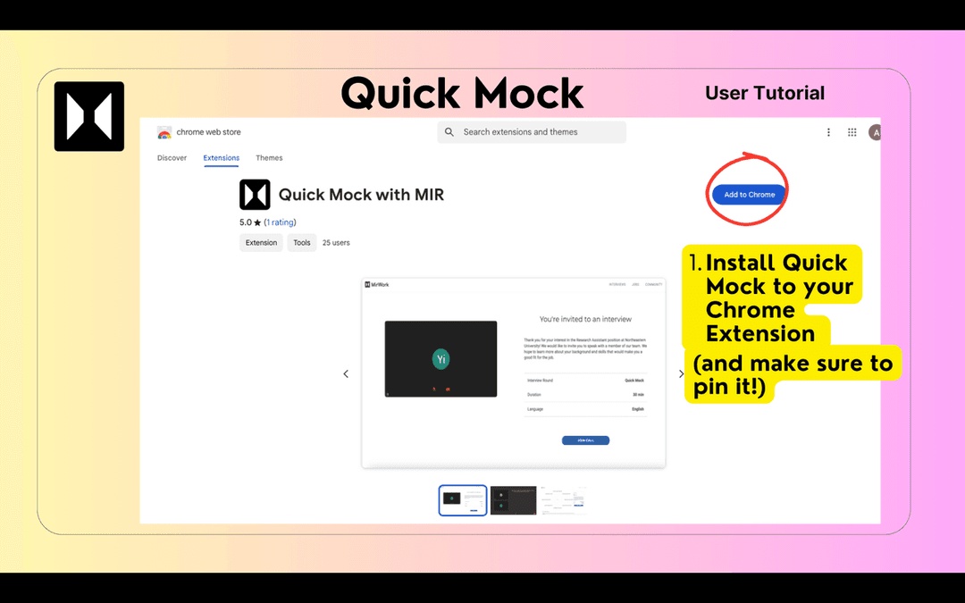 QuickMock 2.0 – AI for Hot Interviews