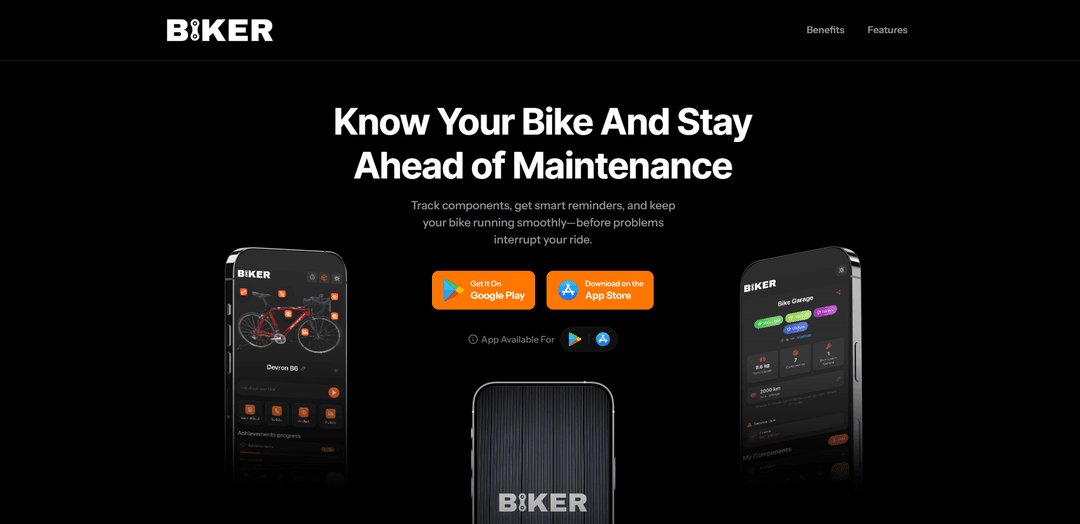 Biker: Track, Maintain, Repair