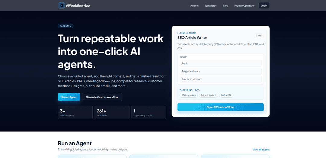 AI Workflow Generator