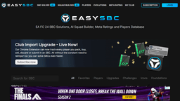 EasySBC Review: AI-Powered Squad Building for FC 25