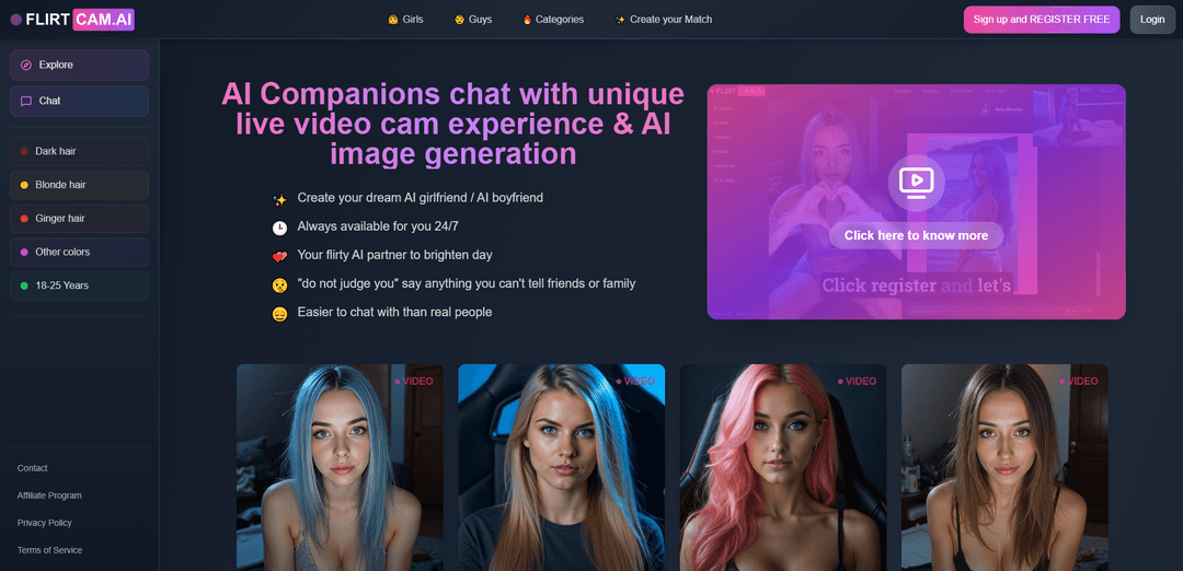 FLIRTcam.ai