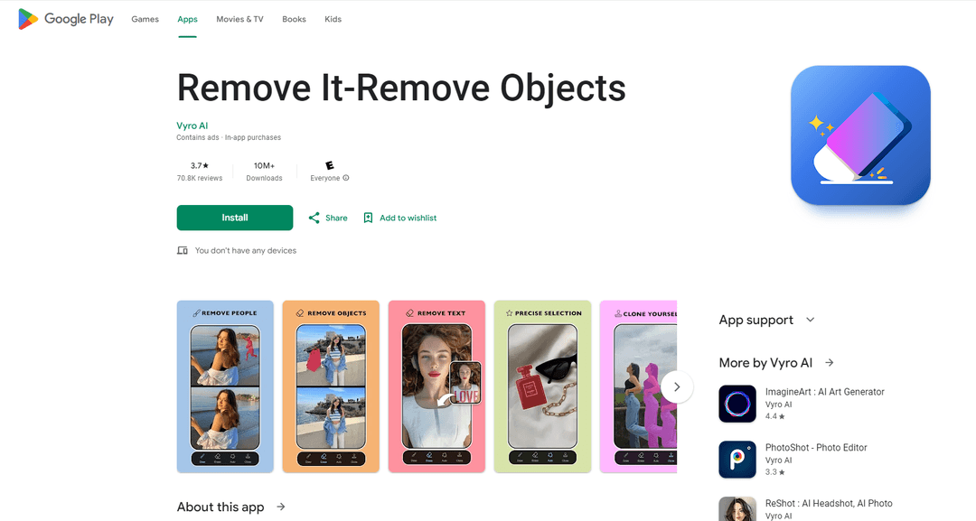 Remove - AI Photo Editing App