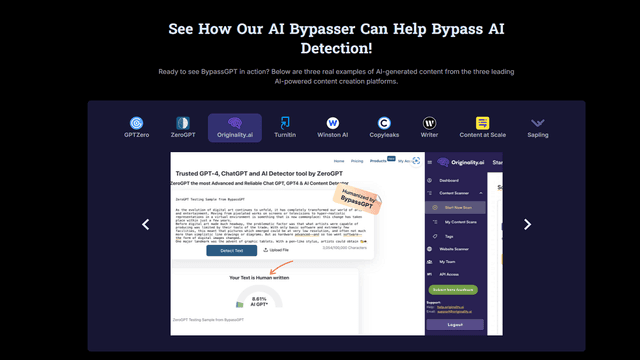 BypassGPT İncelemesi: AI İçeriğini Zahmetsizce İnsanlaştırın