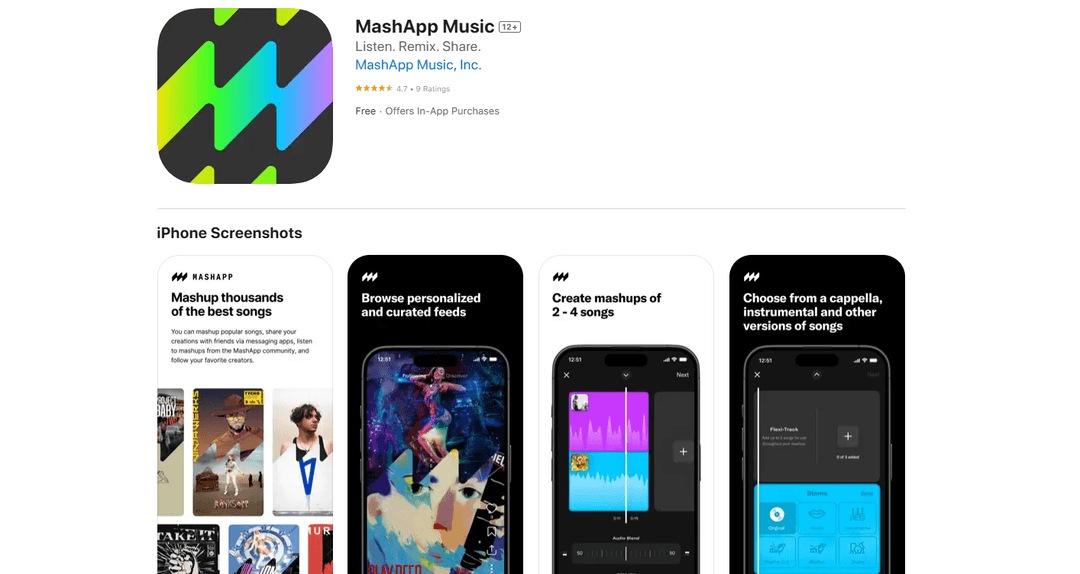 MashApp Music