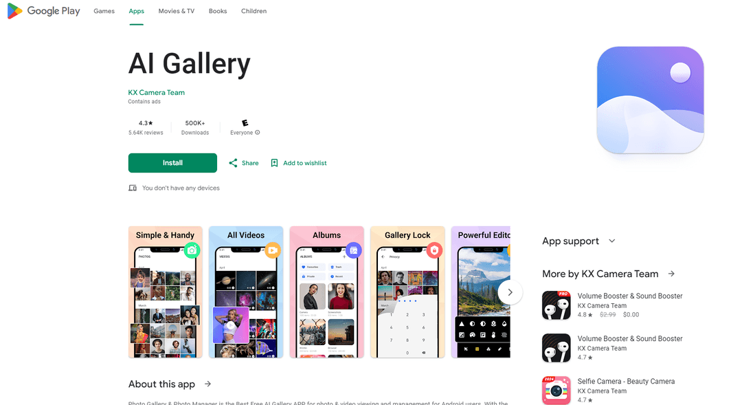 AI Gallery - Smart Photo and Video Management