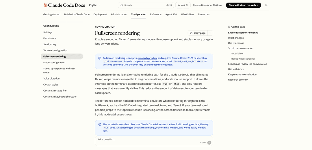 Claude Code Rendering