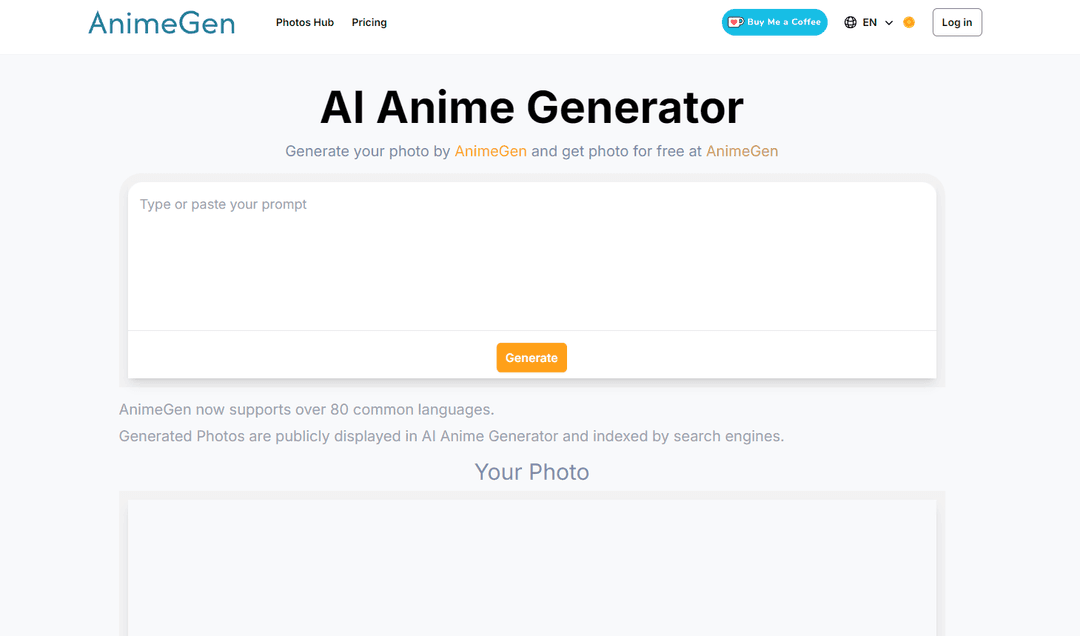 AnimeGen - AI Anime Image Generator