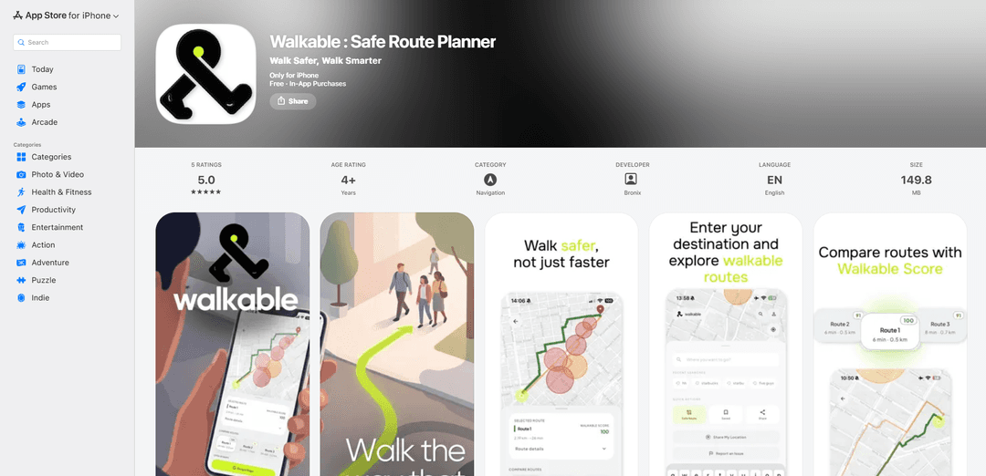 Walkable
