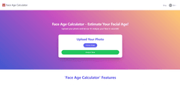 如何使用 Face Age Calculator：AI 驱动的年龄估算