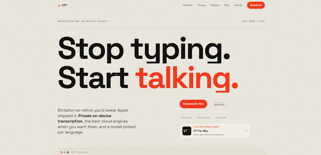 VTT for Mac