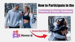Como Participar do Desafio Venom do Pixverse AI: Crie Seu Próprio Vídeo de Abraço do Venom Gratuitamente | Melhor Tutorial 2024
