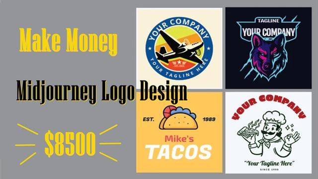 Gana dinero con Midjourney: Obtuve $8500 vendiendo diseño de logos con Midjourney