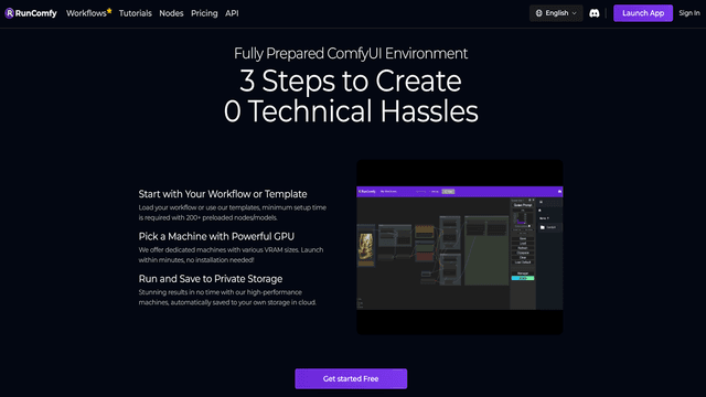 Análise do RunComfy: Plataforma de Criação de Arte com IA Baseada na Nuvem