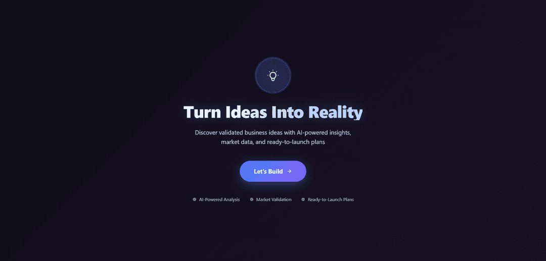 BuildNextApp v1 - Idea Generator
