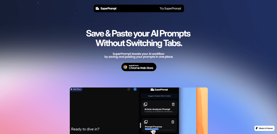 SuperPrompt