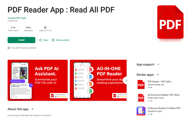 PDF Reader App : Read All PDF: Reviews, Features, Pricing, Guides, and ...