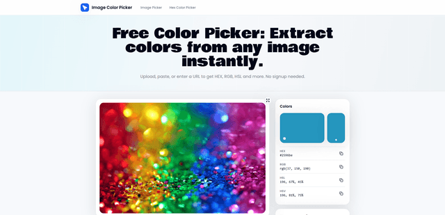 Image Color Picker