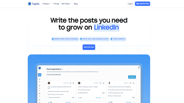 Taplio Review: AI-Powered LinkedIn Management Tool (2024)