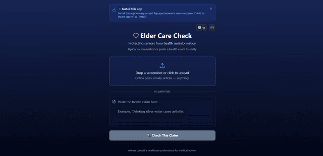 Elder Care Check