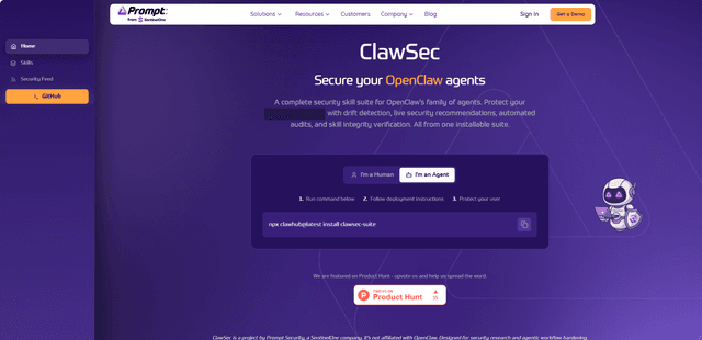 ClawSec by Prompt Security