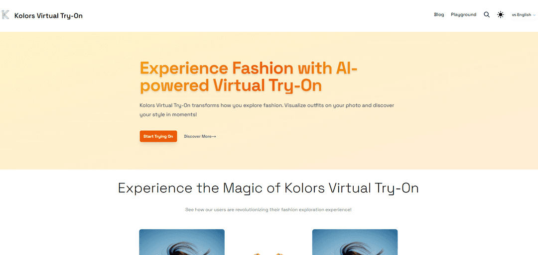 Kolors Virtual Try-On