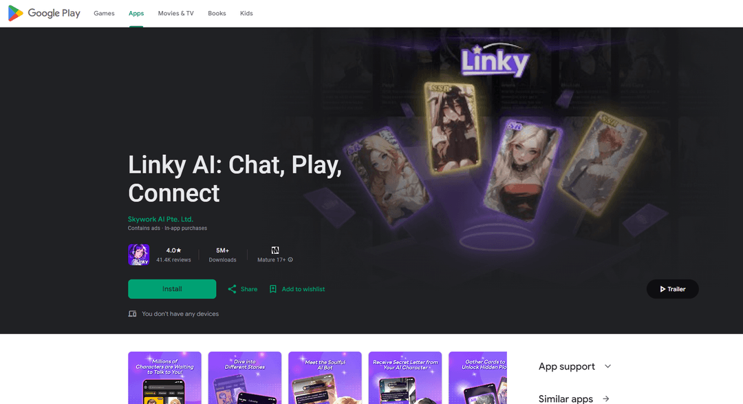 Linky - AI Social App for Immersive Interactions