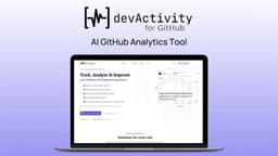 devActivity Review: AI-Powered Analytics for Developers