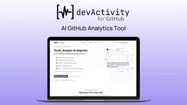 devActivity Review: AI-Powered Analytics for Developers