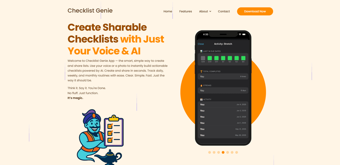Checklist Genie