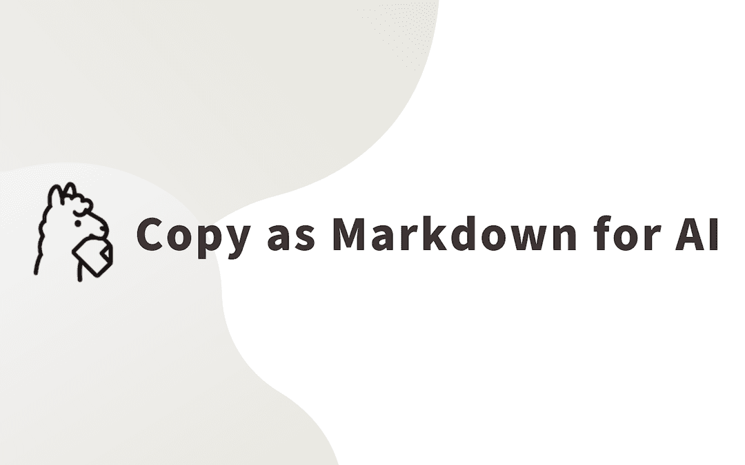 Copy as Markdown for AI