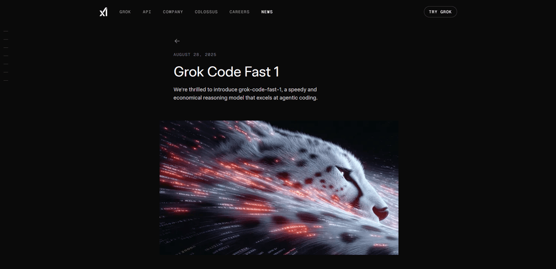 Grok Code Fast 1