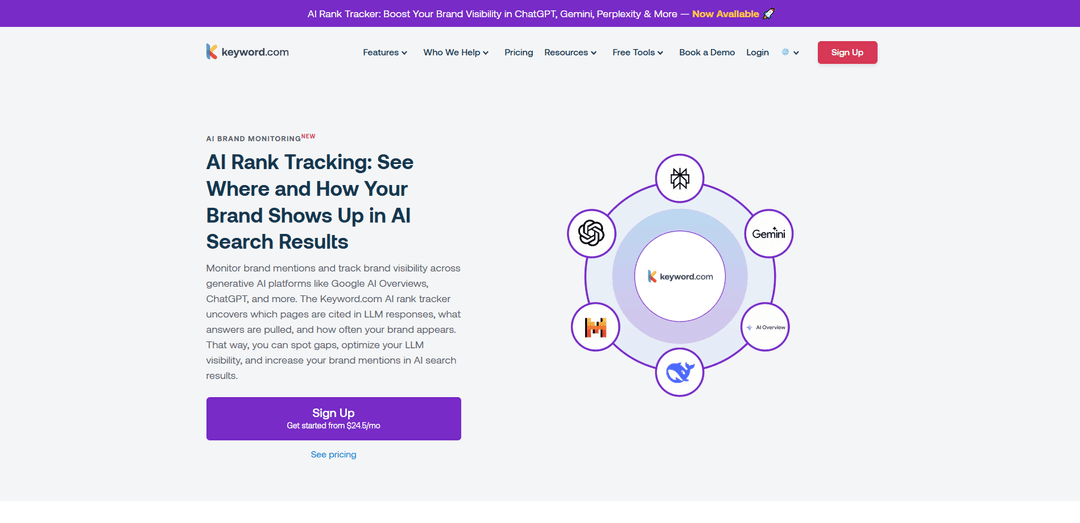 AI Visibility Rank Tracker