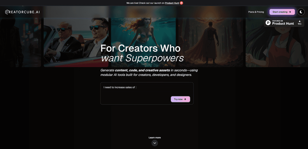 CreatorCube AI