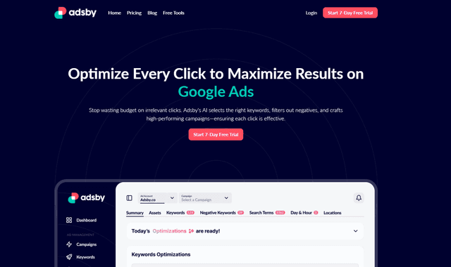 Adsby Review: AI-Powered Digital Advertising Simplified